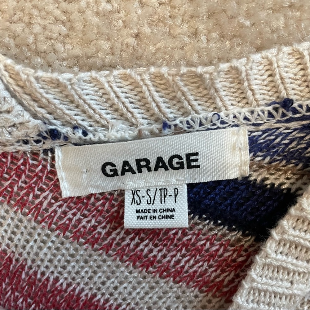 Garage Aztec Pattern Knit Sweater - Picture 2 of 4